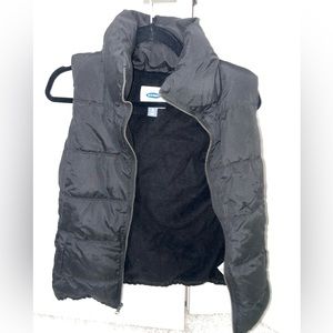 Old navy fleece lined vest